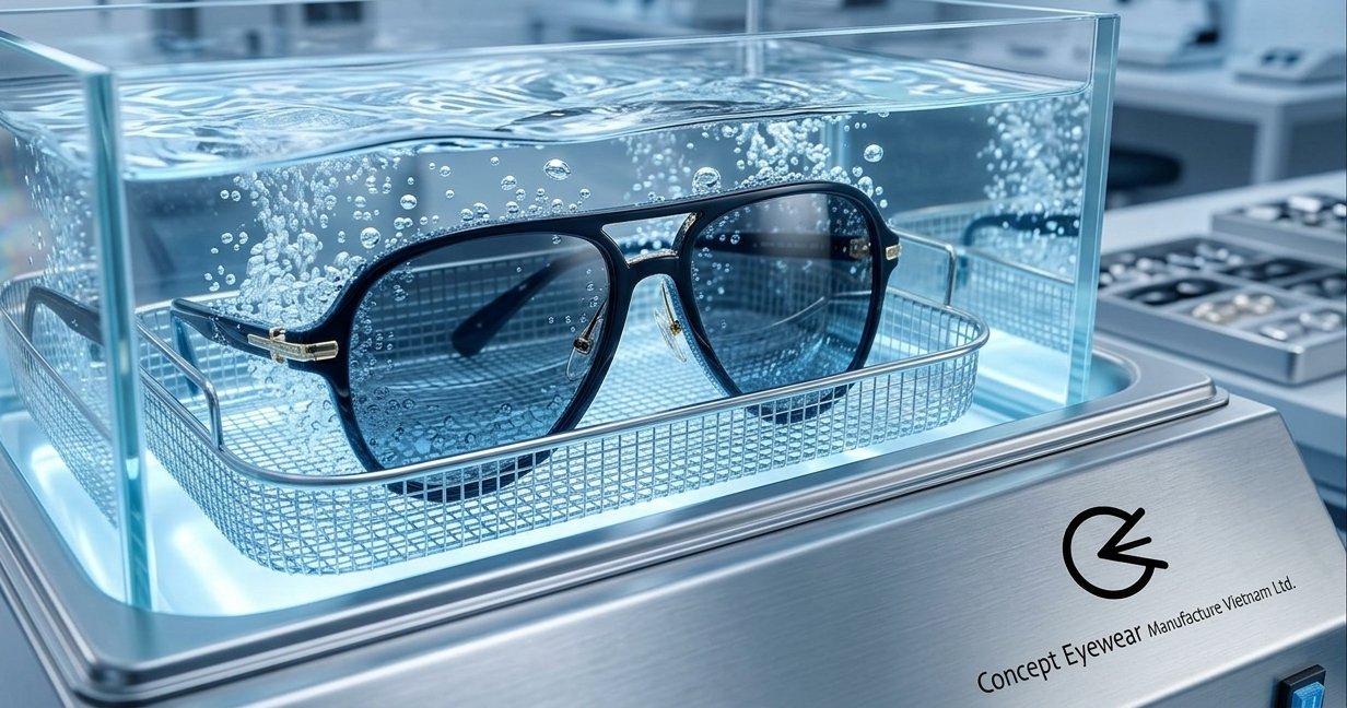 How Ultrasonic Cleaning Ensures Flawless OEM Eyewear Production in Vietnam